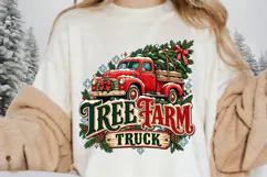 Western Christmas Cowgirl Design, Festive Rodeo Holiday Product Image 2