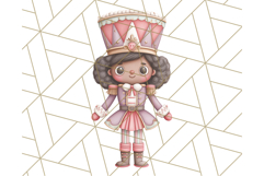 Nutcracker Clipart, Festive Holiday Toy Soldier PNG Art Product Image 5