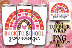 Enchanted Journeys 20oz tumbler wrap, Back To School Product Image 1