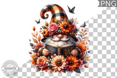 Halloween Gnome Sublimation - Clipart PNG Design Product Image 1