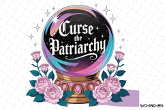 Curse the Patriarchy Svg | Halloween Svg | Svg Cut Files Product Image 1