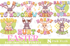 Easter Sublimation PNG Bundle Bunny Chick Farm Hip Hop Joy Product Image 1