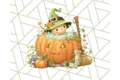 Halloween Witch House Clipart PNG with Potions and Brooms Product Image 5