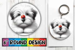 Radiant Circle Car Coasters PNG, Cute Animals Product Image 1