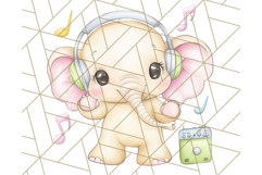 Safari Baby Animal Clipart PNG, Jungle Outfits Baby Animals Product Image 5