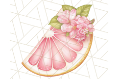 Pastel Tea Clip Art PNG with Sweets and Floral Accents Png Product Image 5