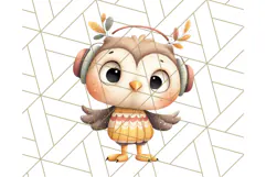 Woodland Autumn Animals PNG Clipart for Fall & Harvest Product Image 5