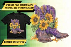 Frontier Flair: Wild West-themed Sublimation Designs Product Image 1