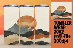 Modern Boho Wrap - Simple Tumbler 20oz Product Image 1