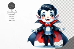 Halloween clipart, Vampire clipart, Kids Halloween Product Image 1
