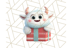 Holiday Yeti Village PNG Clipart, Cute Winter Clip Art Product Image 5