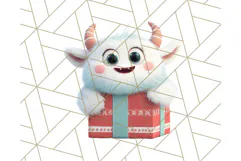 Holiday Yeti Village PNG Clipart, Cute Winter Clip Art Product Image 5