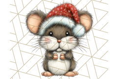 Christmas Animal Clipart, Festive Animals in Holiday Outfits Product Image 5