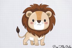 Watercolor Safari Adventure Clipart PNG Product Image 1