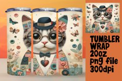 Woodland Critters Tumbler Wrap 20 oz Product Image 1