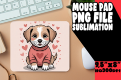 SWEET MOUSE PAD PNG MAGIC, Valenines Animals Product Image 1