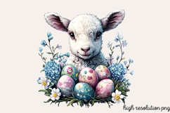 Gothic Easter Creepy Sublimation Clipart PNG Product Image 1