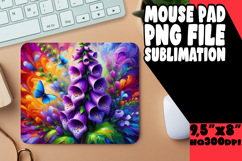 Timeless mouse PAD PNG Magic, Flowers Product Image 1