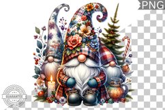 Christmas Gnome Sublimation - Clipart PNG Design Product Image 1