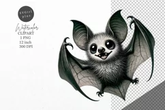 Halloween clipart, Bat clipart, Autumn clipart Product Image 1