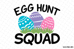 Egg Hunt Squad SVG Design | Easter | SVG Cut files Product Image 1