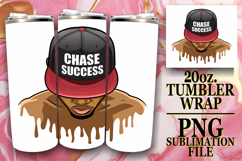 Sublimation Wonders 20oz tumbler wrap, Afro Mam Product Image 1
