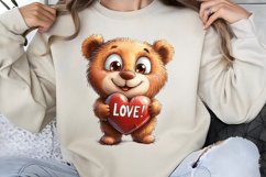 Funny Valentine Clipart PNG Product Image 1