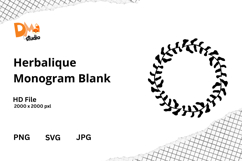 Herbalique Monogram Product Image 1