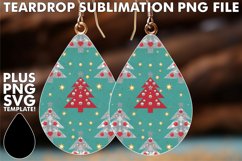 Playful Teardrop Earrings Gift Ideas, Christmas Product Image 1