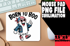 WHIMSICAL DESK MAT PLAYFUL DESIGN, Funny Ghost Product Image 1