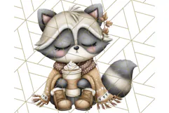 Thanksgiving Woodland Animals Clipart PNG Product Image 5