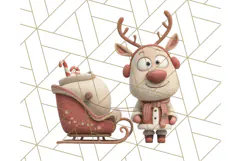 Santa Claus Clipart, North Pole Holiday PNG Graphics Product Image 5