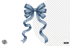 Patriotic American Bows PNG - 4th Of July Clipart Product Image 1