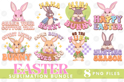 Easter Sublimation PNG Bundle Bunny Chick Farm Hip Hop Joy Product Image 1