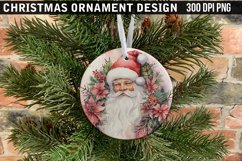 Christmas Ornament Sublimation PNG Design Product Image 1