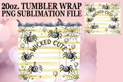 Uplifting Vibes 20oz tumbler wrap, Halloween Product Image 1