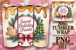 Sweet memories 20oz tumbler wrap, Holiday Product Image 1