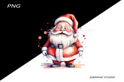 Funny Santa Claus Clipart, Christmas Clipart Product Image 1