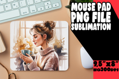 SWEET DESK PAD PNG STYLE, Just A Girl Product Image 1