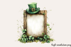 St Patricks Day Signs Clipart PNG Product Image 1