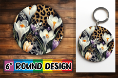 Sublimation Car Coaster Magic, Leopard Prints Product Image 1