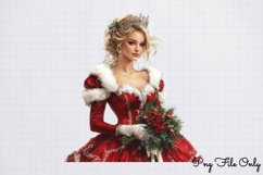 Royal Christmas Clipart Sublimation PNG Product Image 1