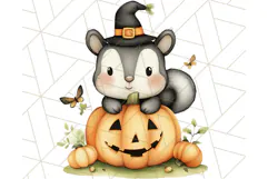 Halloween Animal Costumes PNG, Cute Spooky Animals Clipart Product Image 5