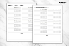 Family Chore Chart Canva Template 1 Product Image 3