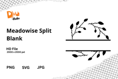Meadowise Split Monogram Product Image 1
