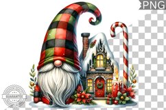 Christmas Gnome Sublimation - Clipart PNG Bundle Product Image 10