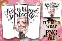 Dreamy Reflections 20oz tumbler wrap, Love Woman Product Image 1