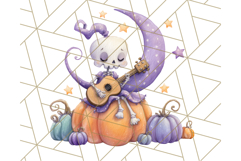 Midnight Monster Camp Out Clipart PNG, Halloween Png Product Image 5