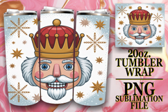 PRESENT OF HAPPINESS 20oz TUMBLER WRAP, Cute Christmas Product Image 1