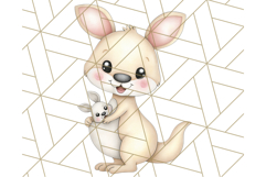 Tiny Zoo Friends Clipart, Cute Cartoon Zoo Animals PNG Product Image 5